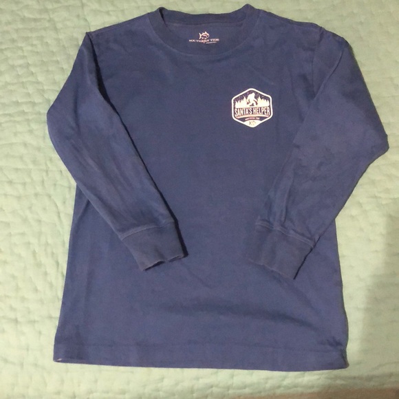 Boys Southern Tide Christmas shirt w/ Halloween tee for free - Picture 2 of 7